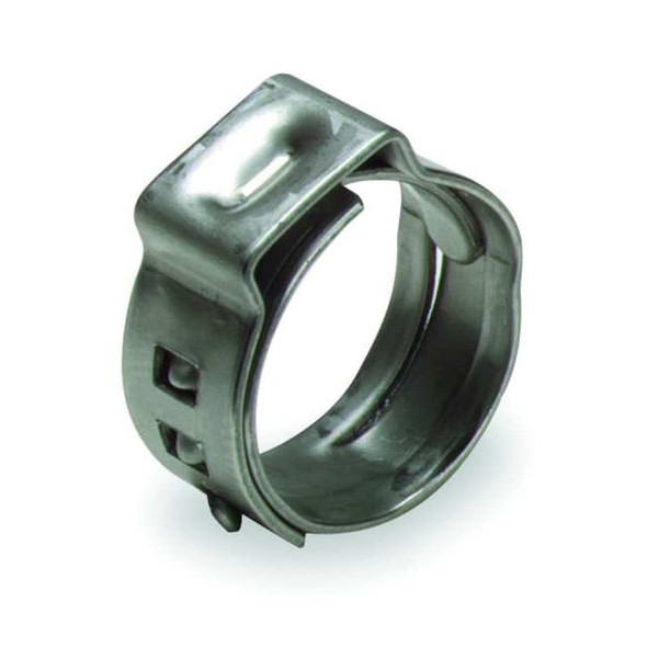 Oetiker Single-Ear Clamp,SS,17/32"Max OD,PK100 16700010-100