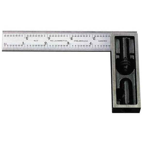 Starrett Double Square,6 In,2 Pc 13C