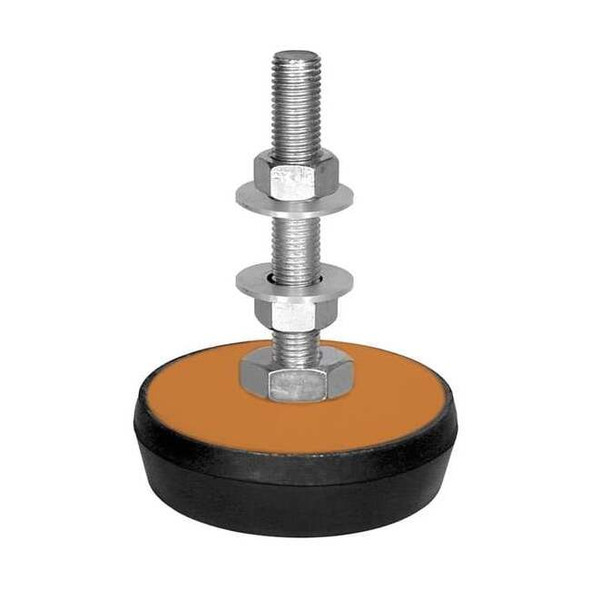Mason Industries Machine Leveling Mount,3000 Lb Max Cap MLS3000