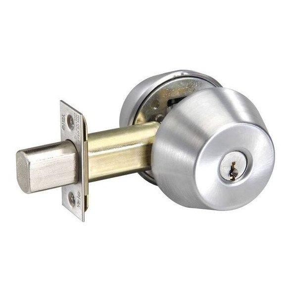 Assa Abloy Accentra Deadbolt, Satin Chrome D222 X 626