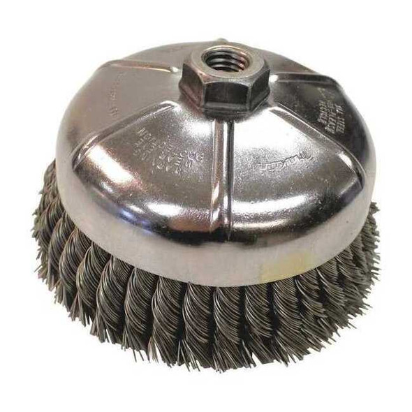 Makita 6" Knot Wire Cup Brush, 5/8"-11 A-98479