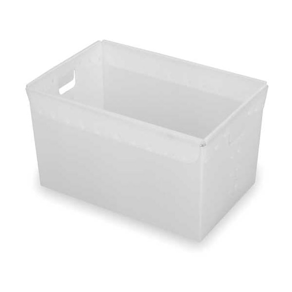 Diversi-Plast NestingTote,23inL,15.625inW,White,PK3 39817