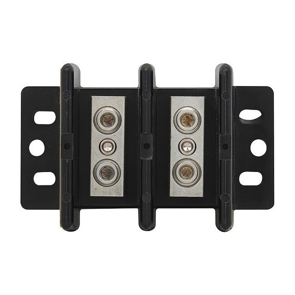 Power Distribution Block, Open, 2 Pole, 175 A Copper, 600 V AC/DC