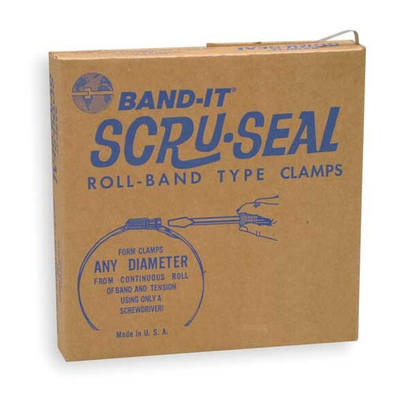 Band-It Adj. Clamp Kit,80' Band L,7/16" W GRM210 Band-It Adj. Clamp Kit,80' Band L,7/16" W GRM210