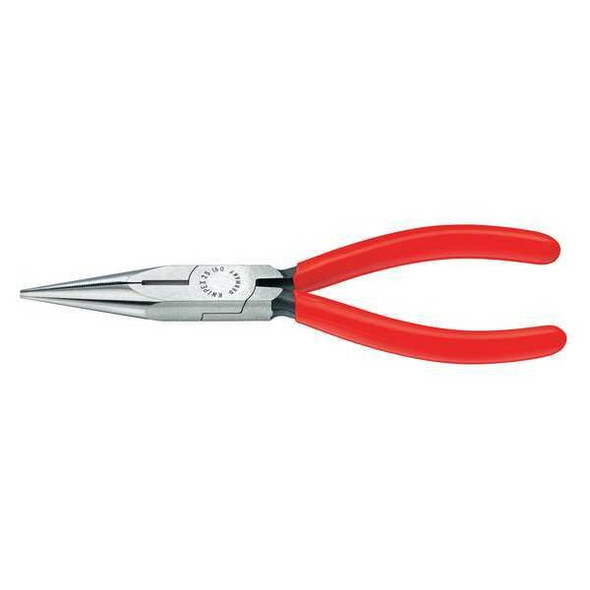 Knipex 6 1/4 in Long Nose Plier,Side Cutter Dipped Handle 25 01 160 SBA