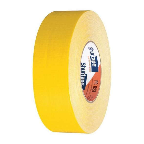 Shurtape DuctTape,Yellow,60-1/8ydL,1-7/8inW,PK24 203752