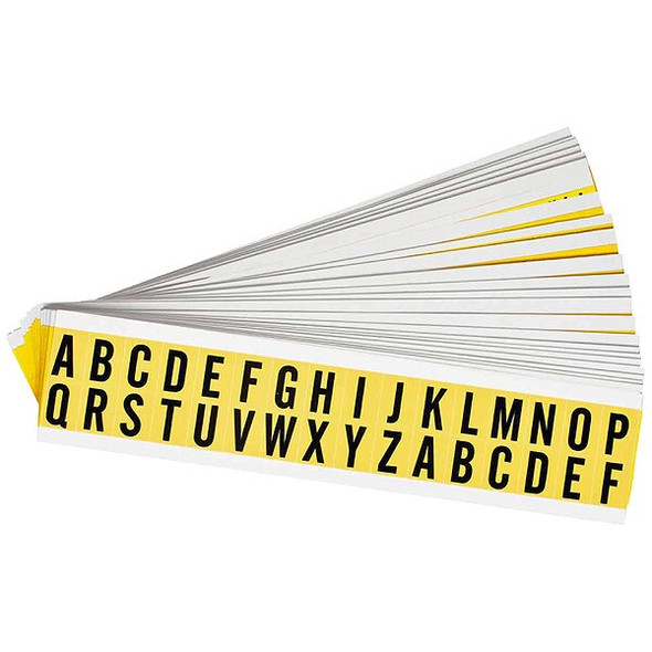 Brady Letter Label Kit,A Thru Z,PK25 3420-LTR KIT