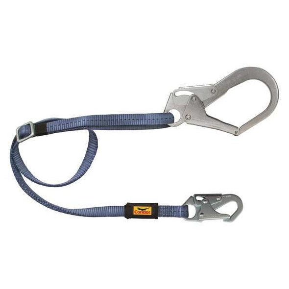 Condor Positioning Lanyard,Blue,Adjustable 35KU75 Condor Positioning Lanyard,Blue,Adjustable 35KU75