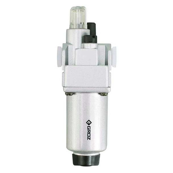 Groz Air Lubricator,1in NPT,318 cfm,290 psi L1795-M Groz Air Lubricator,1in NPT,318 cfm,290 psi L1795-M