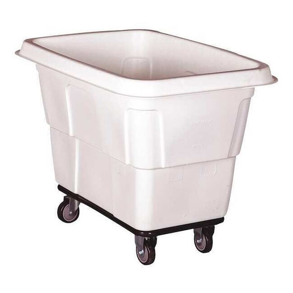 Manufacturer Varies Cube Truck,9/16 cu. yd.,600lb. Cap,White 36FL26