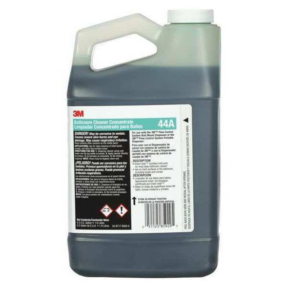 3m Bathroom Cleaner,Liquid,0.5 gal,Bottle 44A 3m Bathroom Cleaner,Liquid,0.5 gal,Bottle 44A