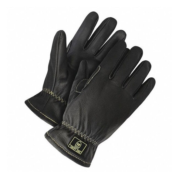 Bdg Cut-Resistant Leather Gloves, Cut Level A5 ,Uncoated ,XL 1 PR 20-1-10751-XL