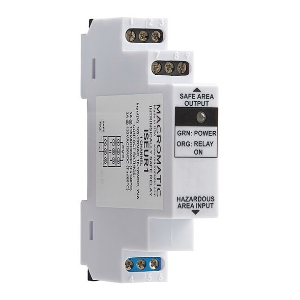 Macromatic DIN Rail & Panel, General Purpose Relay, Square, 0 Pins, Screw ISEUR1