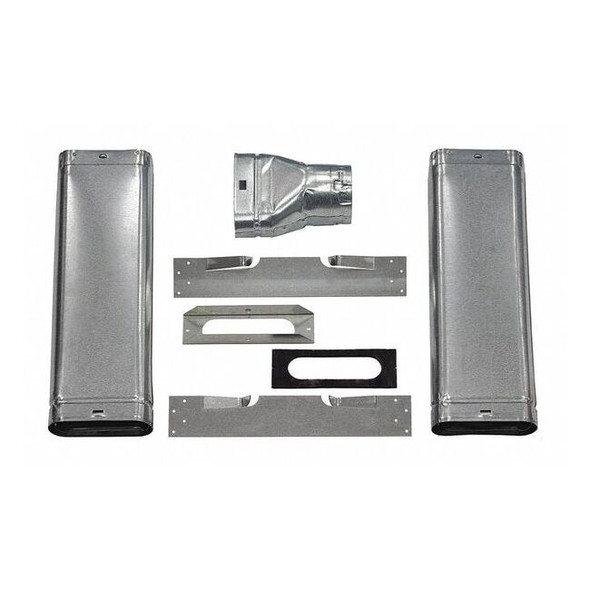 Williams Comfort Products Oval Vent Starter Kit,Top Mount,Steel 9929