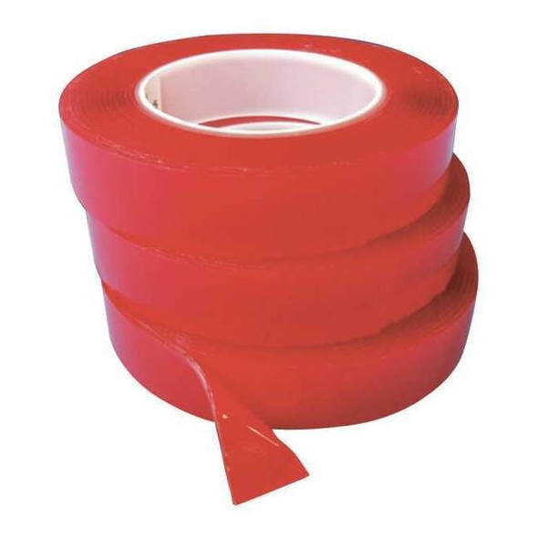 Double-Sided Foam Tape, 1 in W, 36 yd L, 1/16 in, Acrylic Foam, Double-Sided