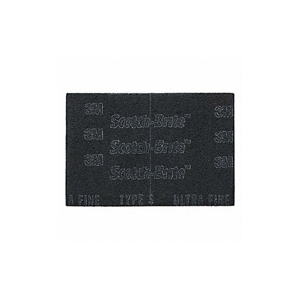 Scotch-Brite Sanding Hand Pad, 6 in W, 9 in L, PK60 7100023340 Scotch-Brite Sanding Hand Pad, 6 in W, 9 in L, PK60 7100023340