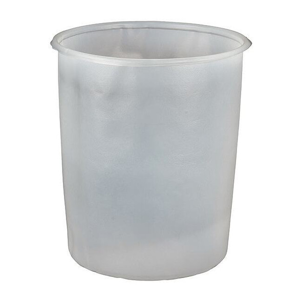 Manufacturer Varies Pail Liner, 5 gal, Natural, HDPE, PK100 G1116-PL