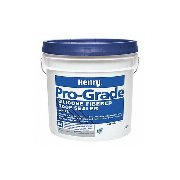 Henry Roofing Sealant, 2 gal, Pail, White PG957W120