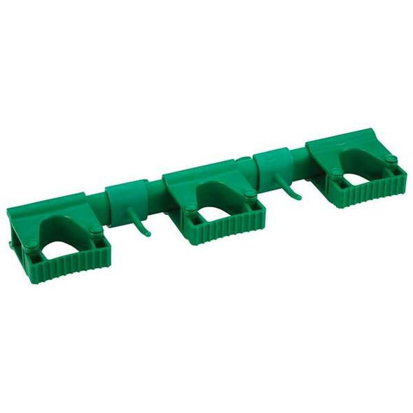 Vikan Tool Wall Bracket,16 1/2 in L,Green 10112
