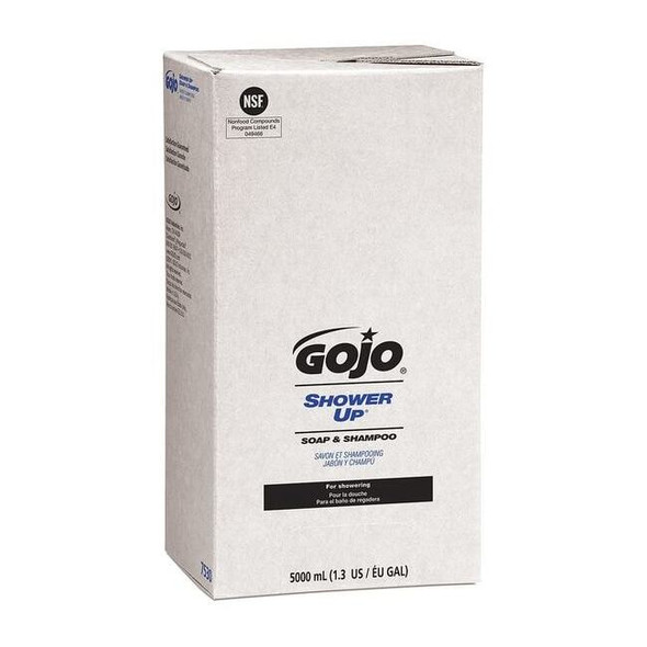 Gojo SHOWER UP Soap & Shampoo, 5000mL PRO TDX Refill, PK2 7530-02