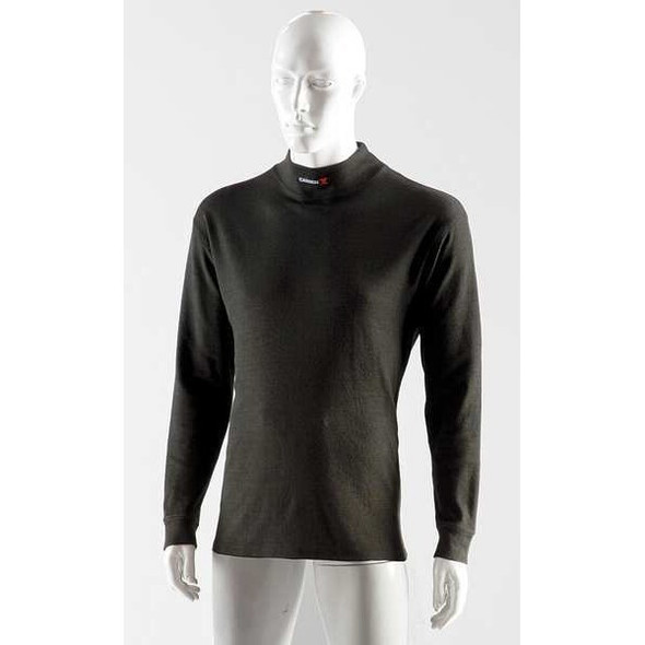 Unisex Flame-Resistant Base Layer Shirt, 12.3 cal/sq cm, L, Knit Carbonx(R)