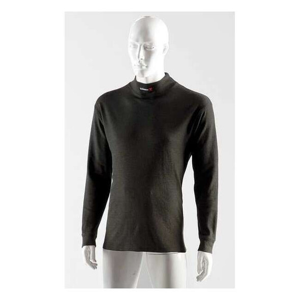 Unisex Flame-Resistant Base Layer Shirt, 12.3 cal/sq cm, L, Knit Carbonx(R)