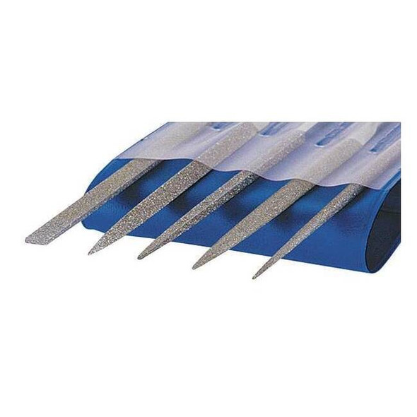 Strauss Needle File Set,Swiss,5 Pieces NF4205D91