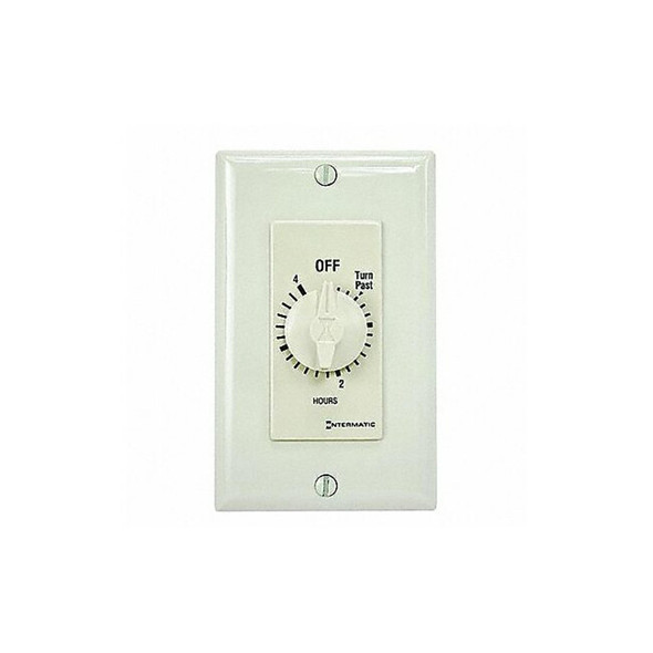 Intermatic Spring-Wound Timer, Ivory, 277V AC FD34H