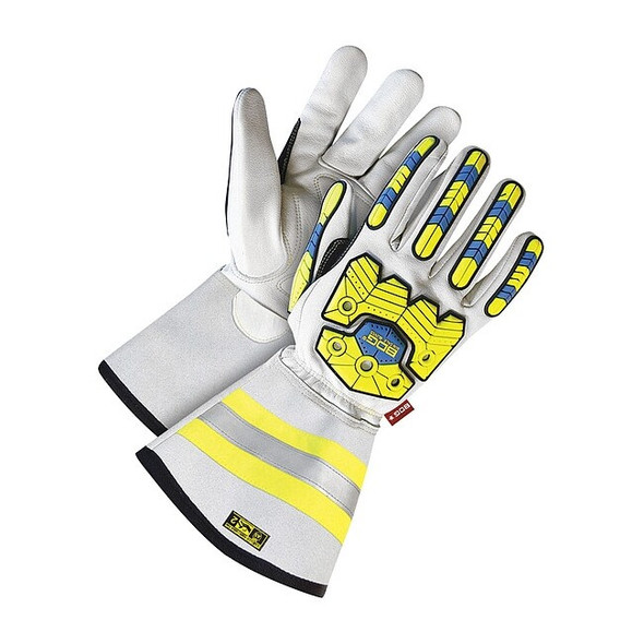 Bdg Cut-Resistant Leather Gloves, Cut Level A5 ,XS 1 PR 20-9-10699-XS