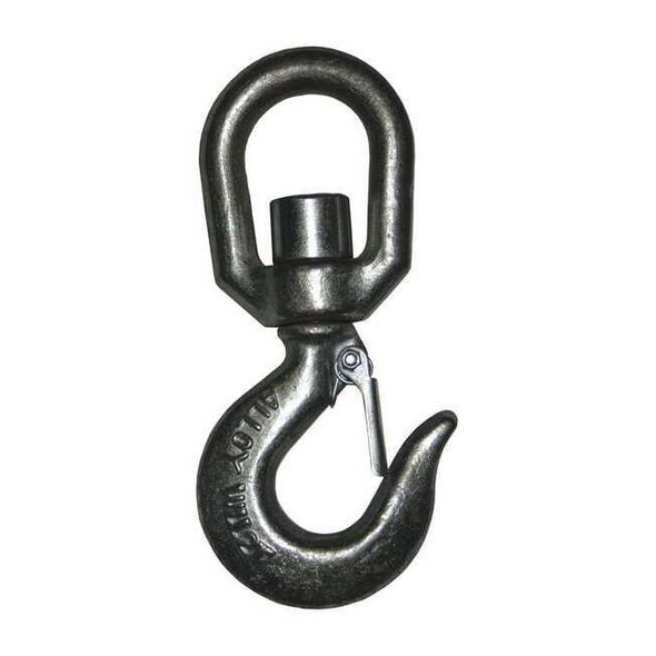 Manufacturer Varies Lifting Hook with Safety Latch,2 Ton MH22MW6802G