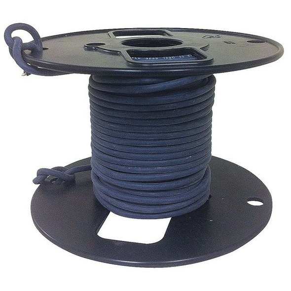 HV, High-Voltage Lead Wire, Tinned Copper, 18 AWG, Black, Stranded, 50 ft