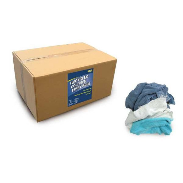 Manufacturer Varies Terry Cloth,Recycled Cotton,Assorted WW99250