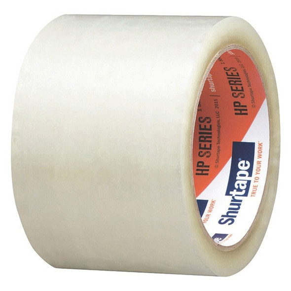 Shurtape Carton Sealing Tape, 3 mil, Clear, PK24 207775