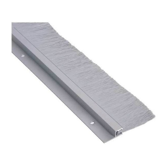 National Guard Door Weatherstripping,Silver,3 ft L H612A-36"