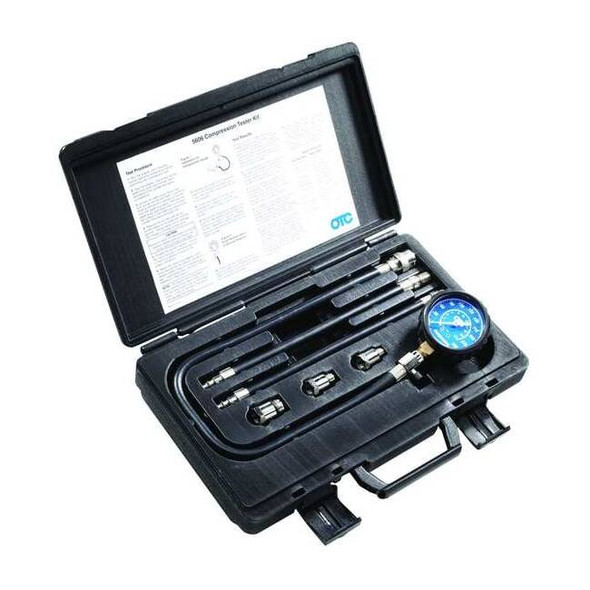 Otc Compression Test Kit, Bronze, 300 psi 5606