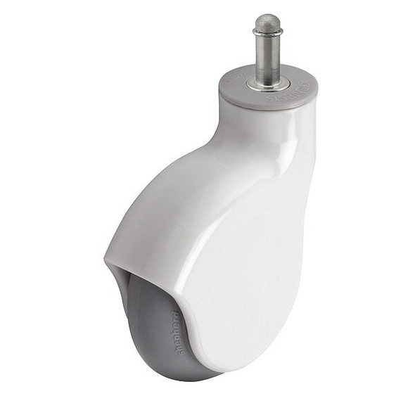 4" X 1-1/4" Non-Marking Monotech Swivel Caster, No Brake, Loads Up To 225 lb