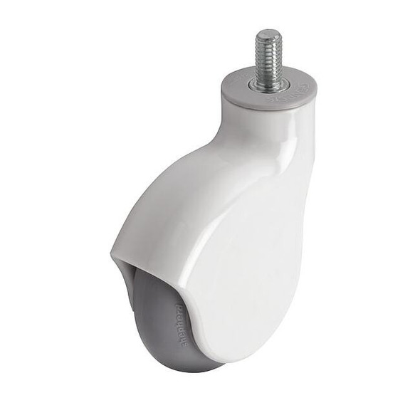 4" X 1-1/4" Non-Marking Monotech Swivel Caster, No Brake, Loads Up To 225 lb