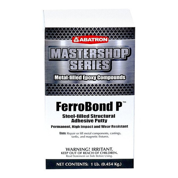 Abatron Putty, 1 lb Container Size, Pail, FerroBond P, Gray FEBO#K