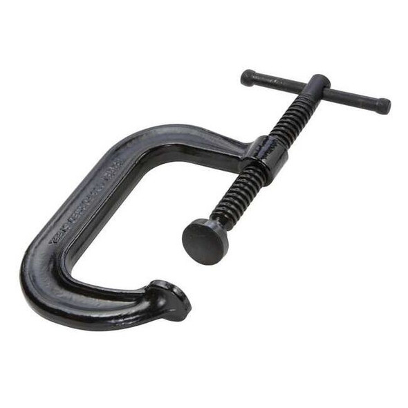 Bessey C-Clamp,4 in Maximum Opening,Black CDF404