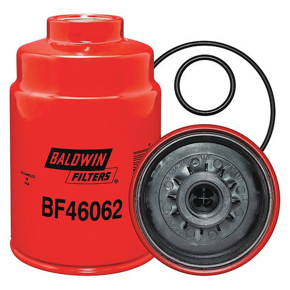 Baldwin Filters Fuel Filter,Diesel,Spin-On Filter Design BF46062