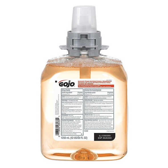 Gojo 1,250 mL Foam Hand Soap Cartridge 5162-04