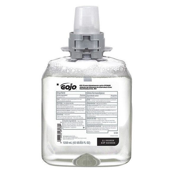 Gojo 1,250 mL Foam Hand Soap Cartridge 5169-04