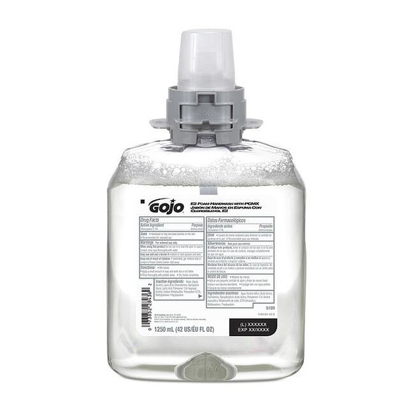 Gojo 1,250 mL Foam Hand Soap Cartridge 5169-04