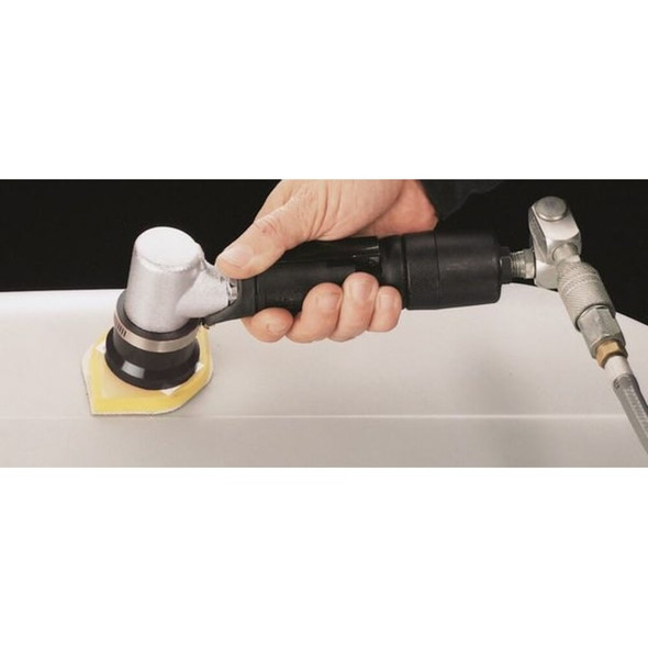 Dynabrade Air Detail Sander, 1-4 in, NPT, Off-Set 57900