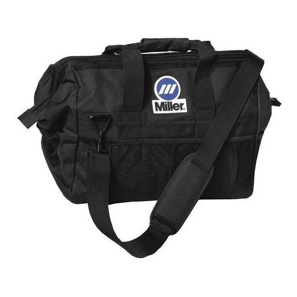 Miller Electric Tool Bag, Black, Polyester, 22 Pockets 228028