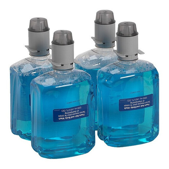 Georgia-Pacific Body Wash/Sham Comb,BLU,1200mL,43024,PK4 43024