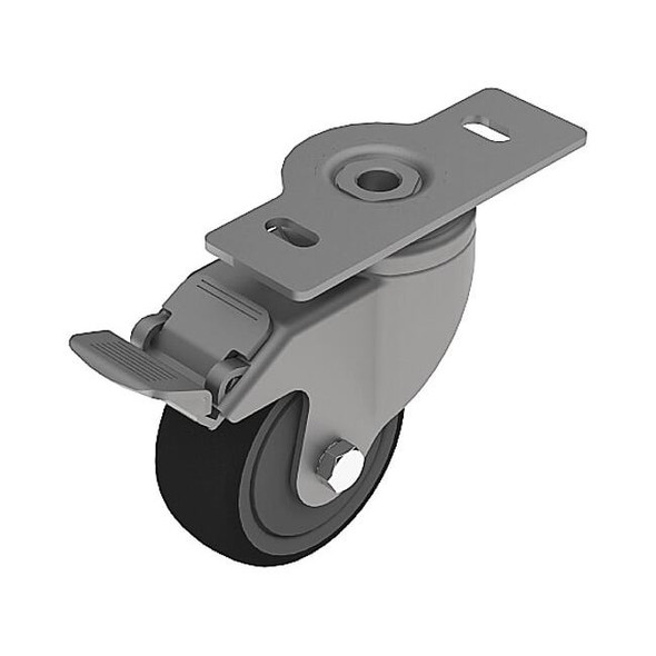 Fath Threaded Stem Swivel Caster,Single 098S100UD4045N