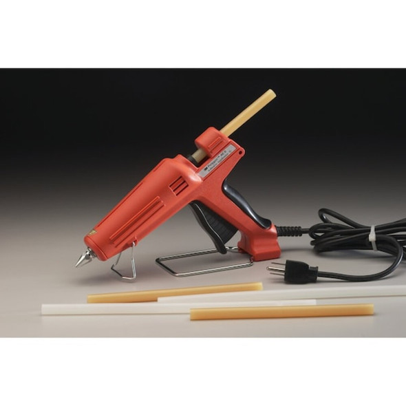 3m Hot Melt Adhesive, Tan, 1 in Dia, 3 in L, 45 sec Begins to Harden, 242 PK 3747