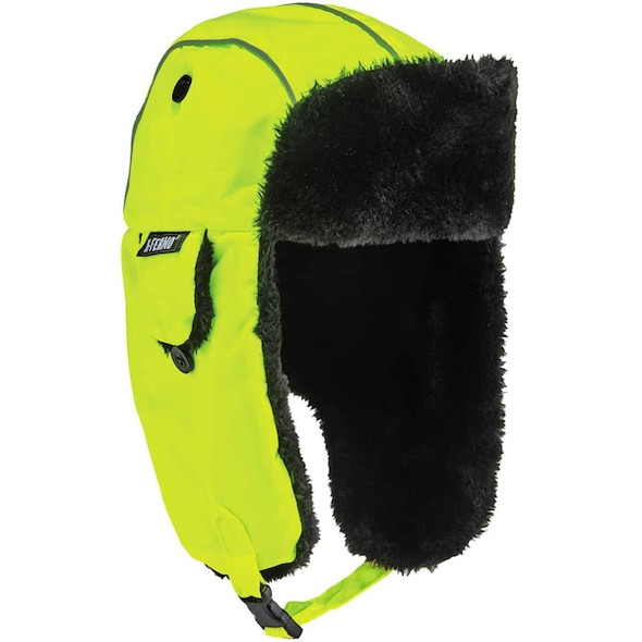 Ergodyne Winter Hat,S/M,Lime 6802HV Ergodyne Winter Hat,S/M,Lime 6802HV