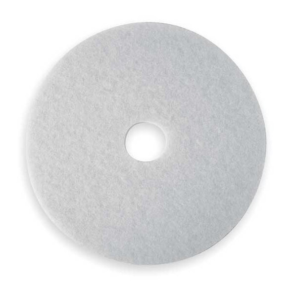 3m Polishing Pad,12 In,White,PK5 4100